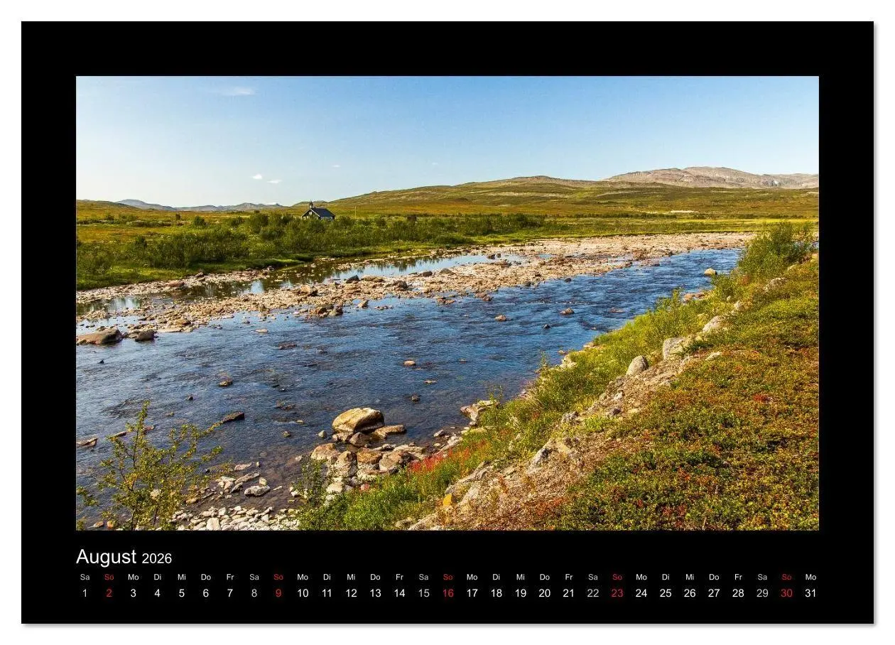 Bild: 9783516082081 | Traumhaftes Skandinavien (Wandkalender 2026 DIN A2 quer), CALVENDO...