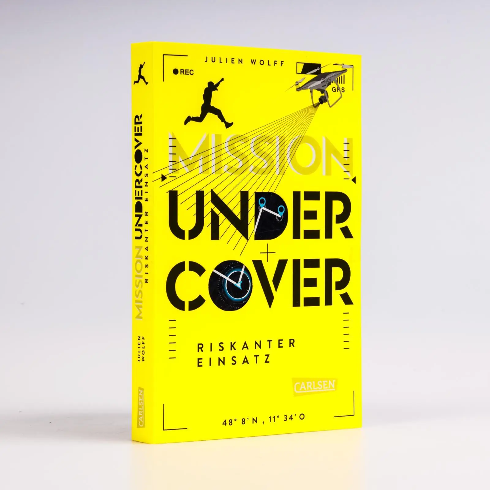 Bild: 9783551322081 | Mission Undercover 1: Riskanter Einsatz | Julien Wolff | Taschenbuch