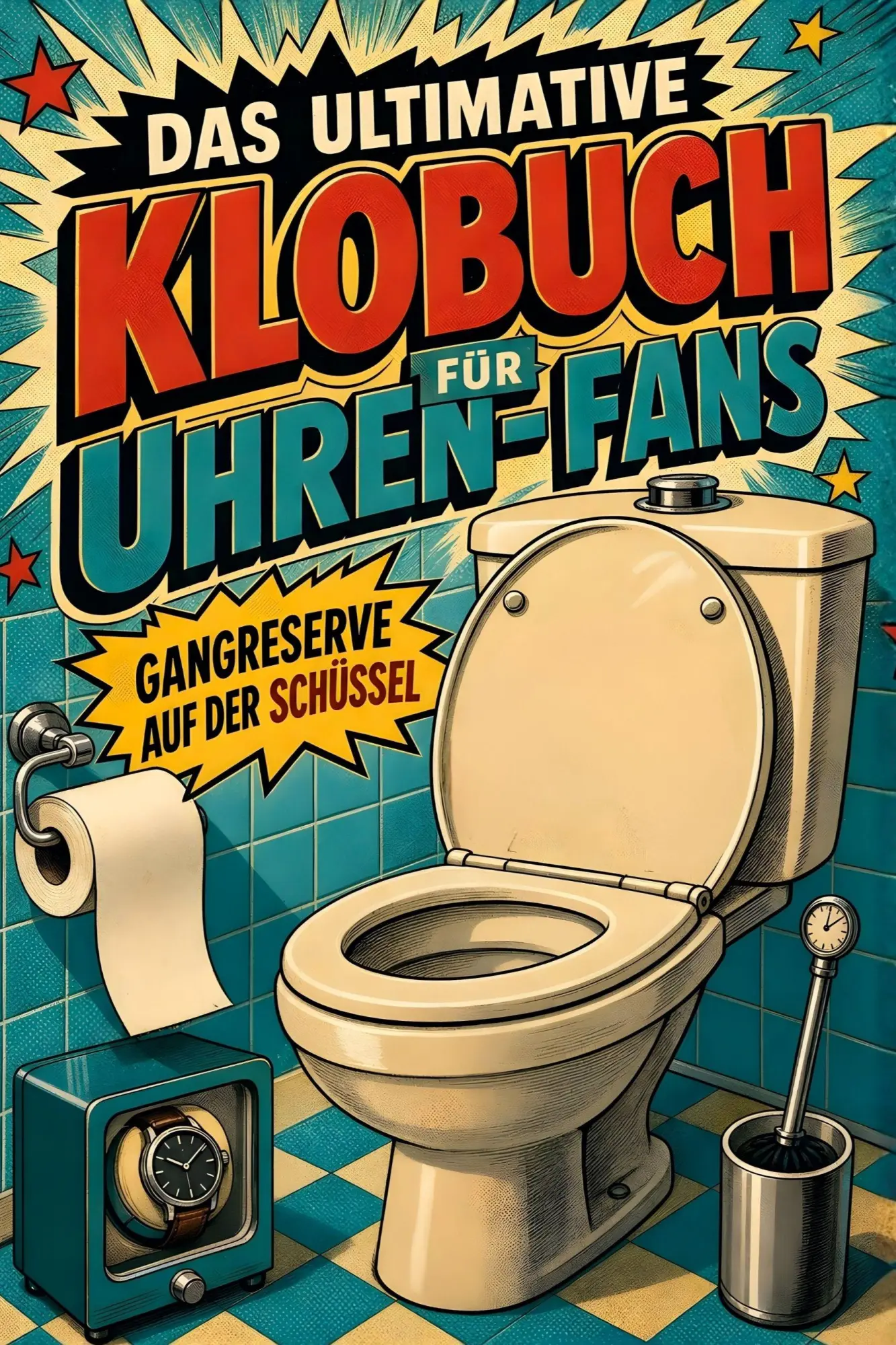 Cover: 9783696102081 | Das ultimative Klobuch für Uhren-Fans | Gangreserve auf der Schüssel