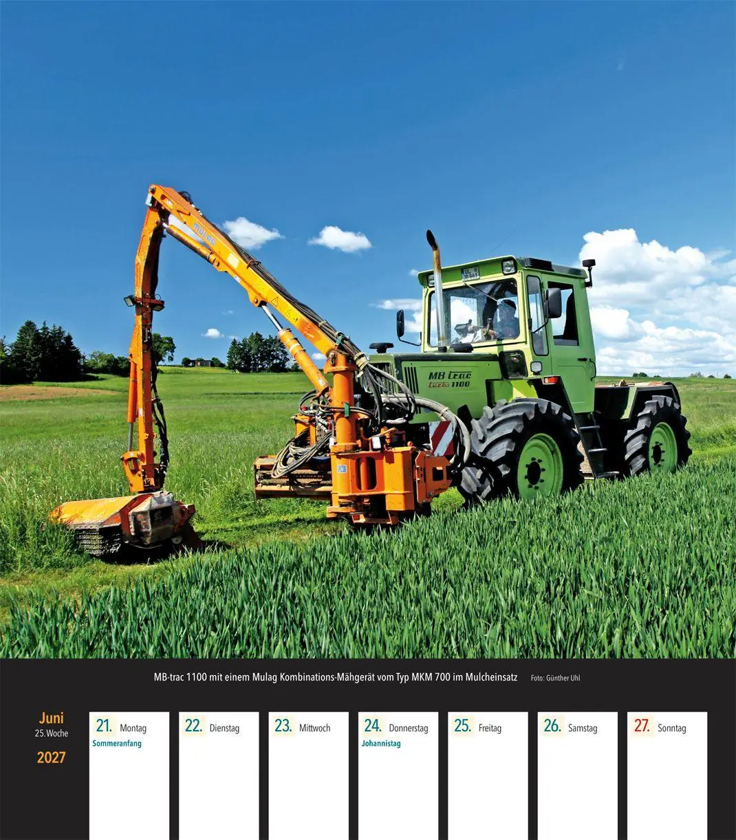 Bild: 9783751612081 | Unimog &amp; MB-trac 2027 | Wochenkalender mit 53 Abbildungen | Kalender