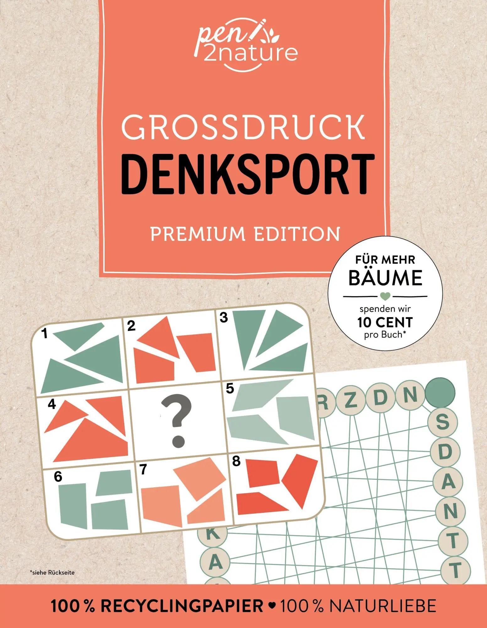 Cover: 9783987642081 | Großdruck Denksport - Premium Edition | Taschenbuch | Premium-Rätsel