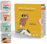 Cover: 9786258082081 | Bebek Üniversitesi 2 - Hikayeli Ilk Kavramlarim Set 4 Kitap | Odabasi