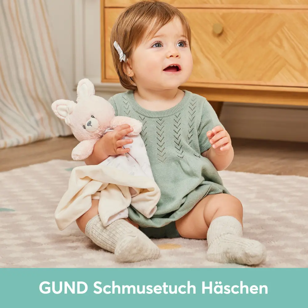 Bild: 778988502181 | GBB Recycled Schmusetuch Häschen | Karton | 50218 | Deutsch | 2025