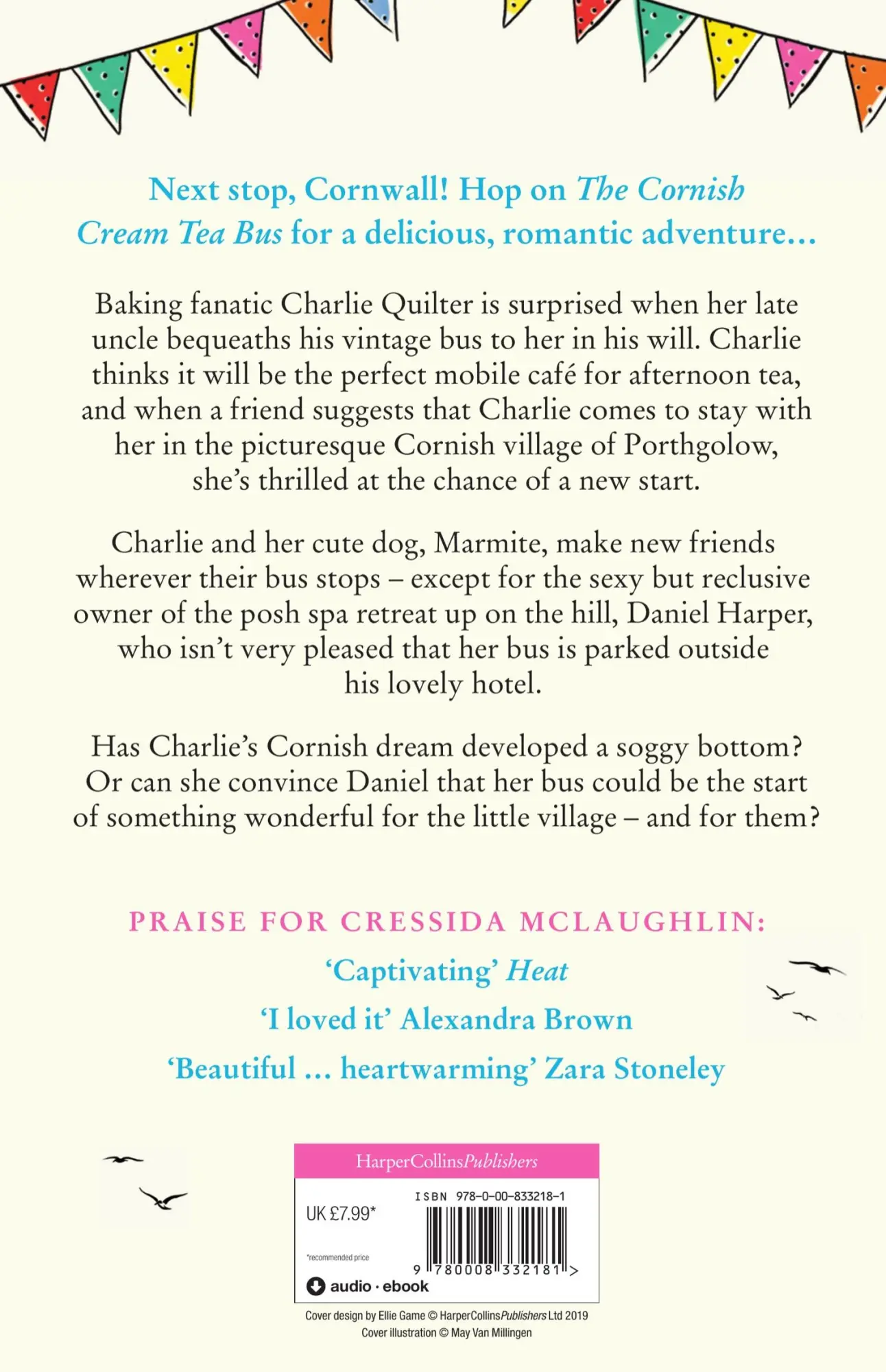 Rückseite: 9780008332181 | The Cornish Cream Tea Bus | Cressida Mclaughlin | Taschenbuch | 2020