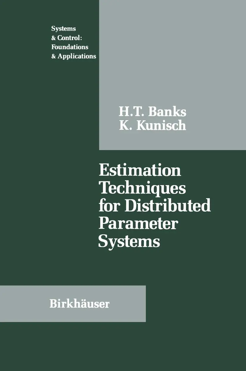 Cover: 9781461282181 | Estimation Techniques for Distributed Parameter Systems | Taschenbuch
