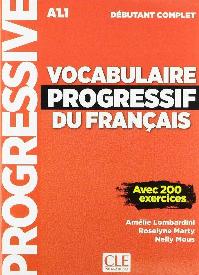 Cover: 9782090382181 | Vocabulaire progressif du francais - Niveau debutant complet (A1.1)...