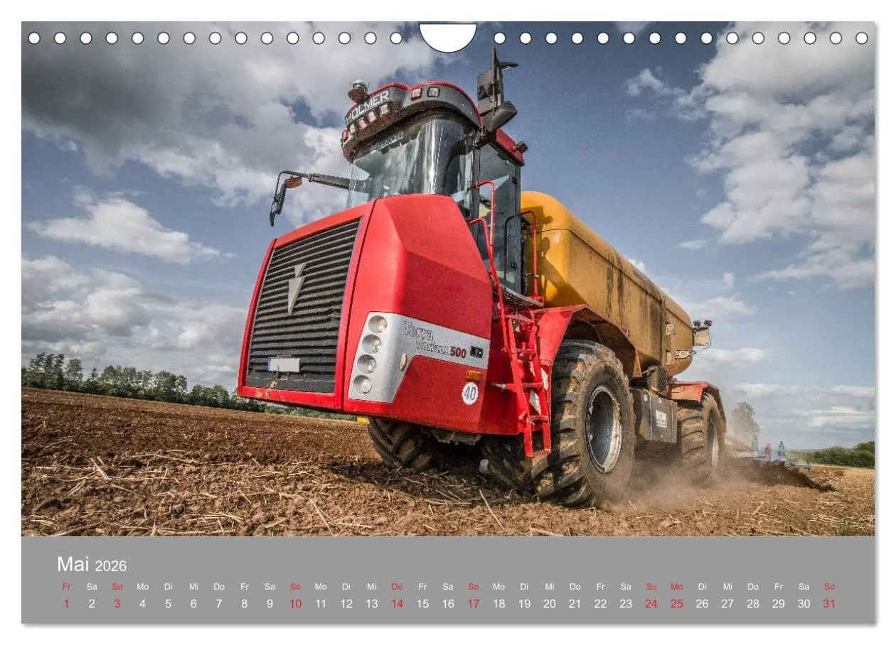 Bild: 9783457742181 | Landtechnik im Einsatz (Wandkalender 2026 DIN A4 quer), CALVENDO...