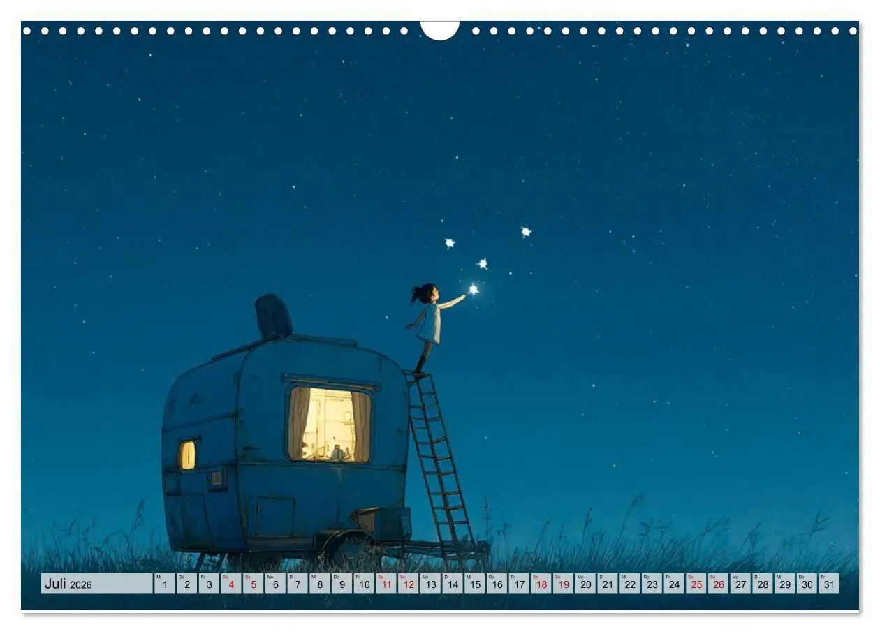 Bild: 9783516692181 | Caravanesque (Wandkalender 2026 DIN A3 quer), CALVENDO Monatskalender