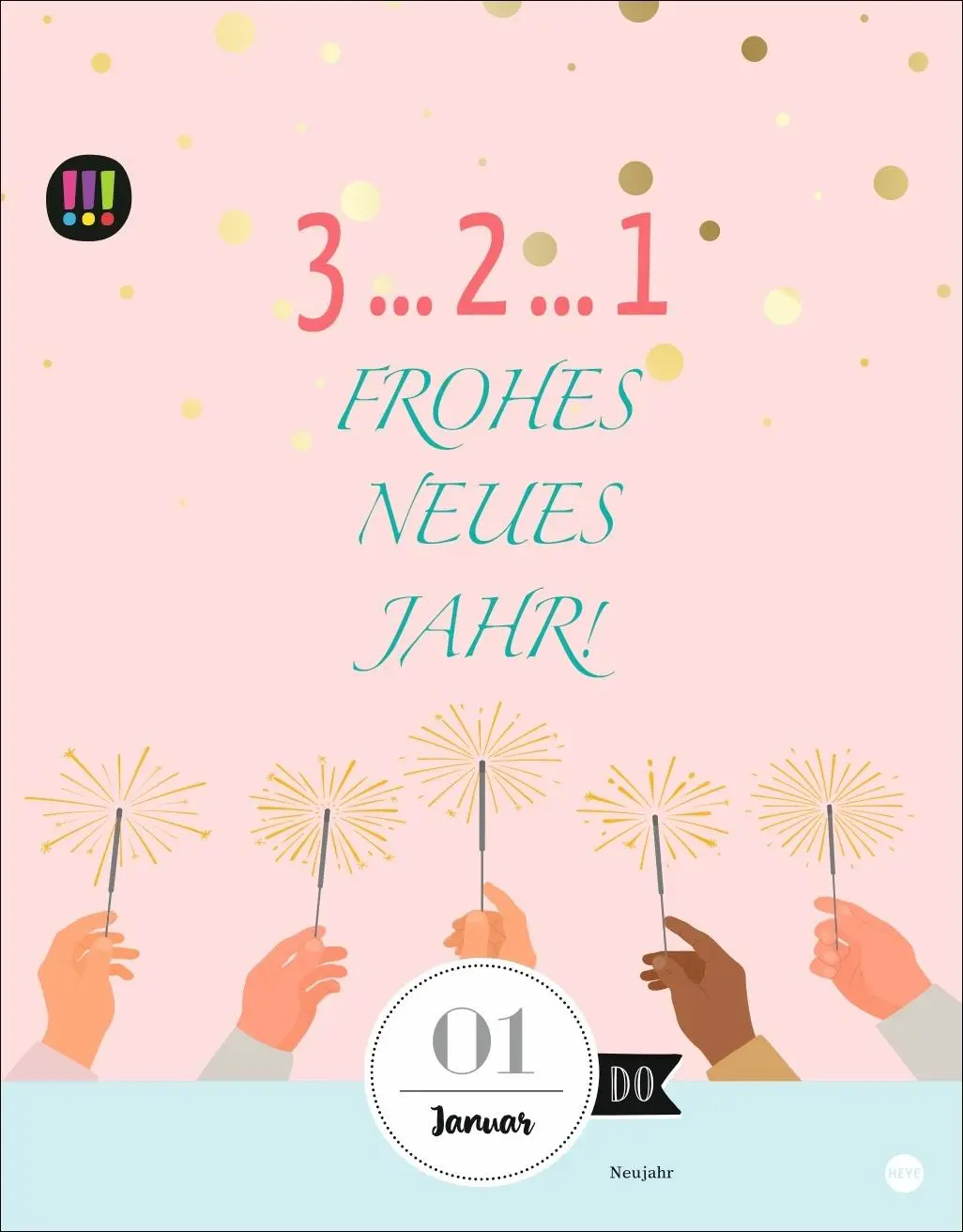 Bild: 9783756412181 | Die drei !!! Tagesabreißkalender 2026 | Kalender | 324 S. | Deutsch