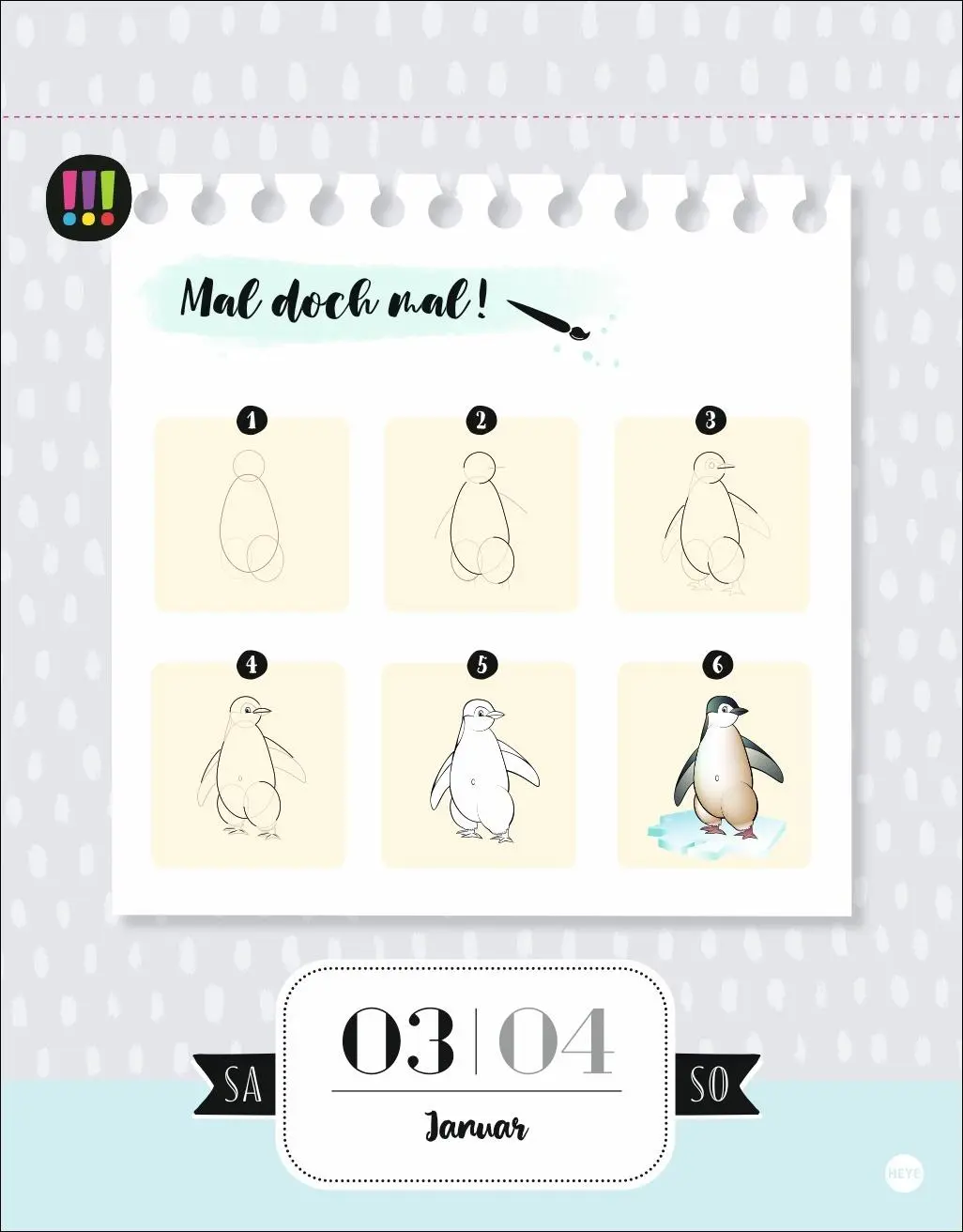 Bild: 9783756412181 | Die drei !!! Tagesabreißkalender 2026 | Kalender | 324 S. | Deutsch