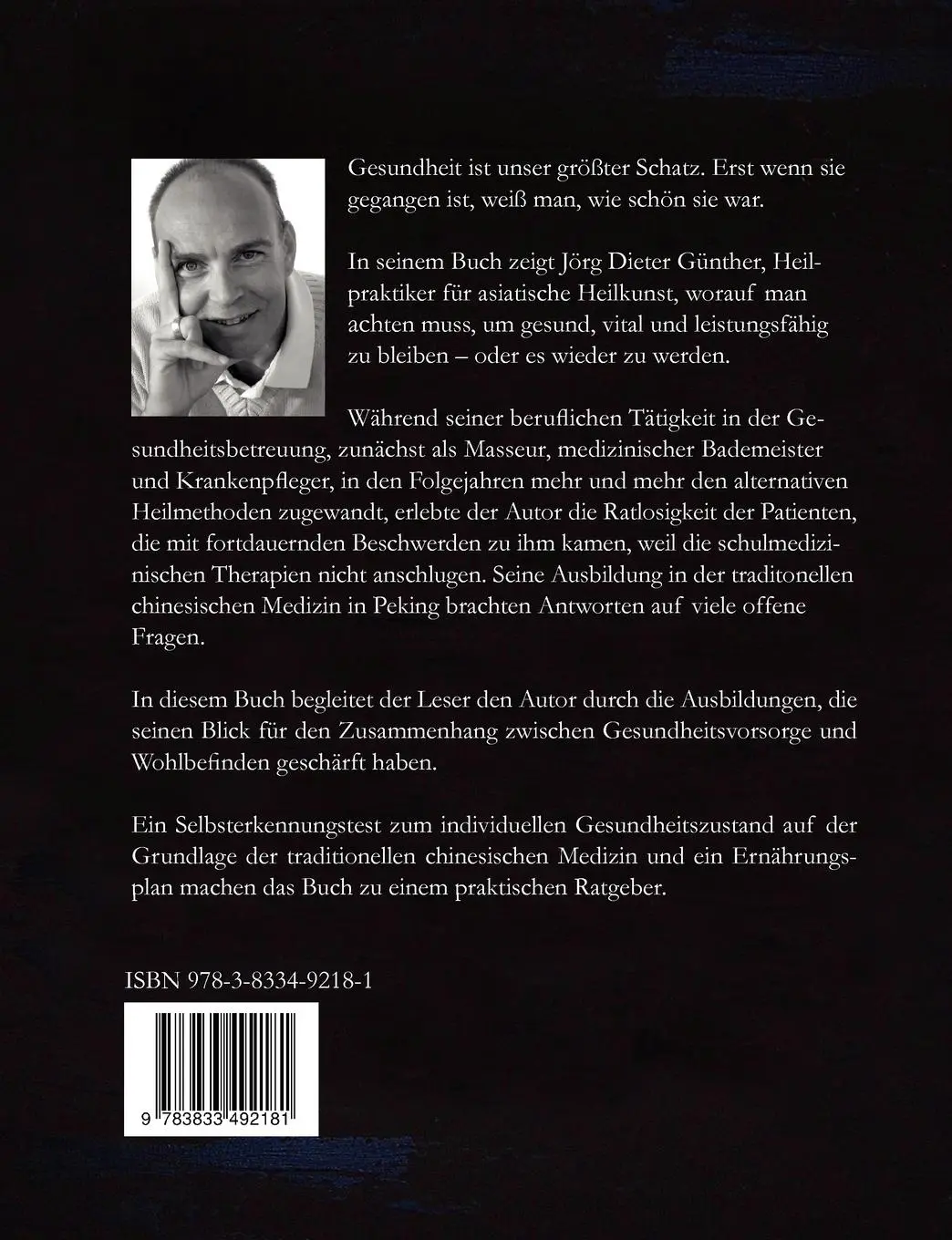 Rückseite: 9783833492181 | Zwischen westlicher und traditioneller chinesischer Medizin | Günther
