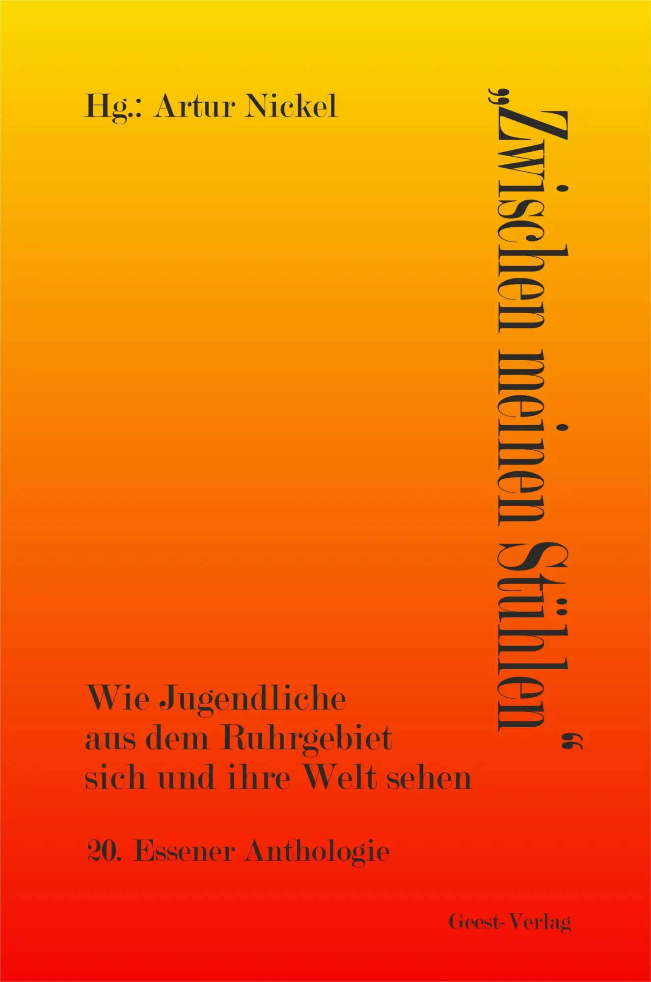 Cover: 9783866852181 | Zwischen meinen Stühlen | Artur Nickel | Taschenbuch | 320 S. | 2024