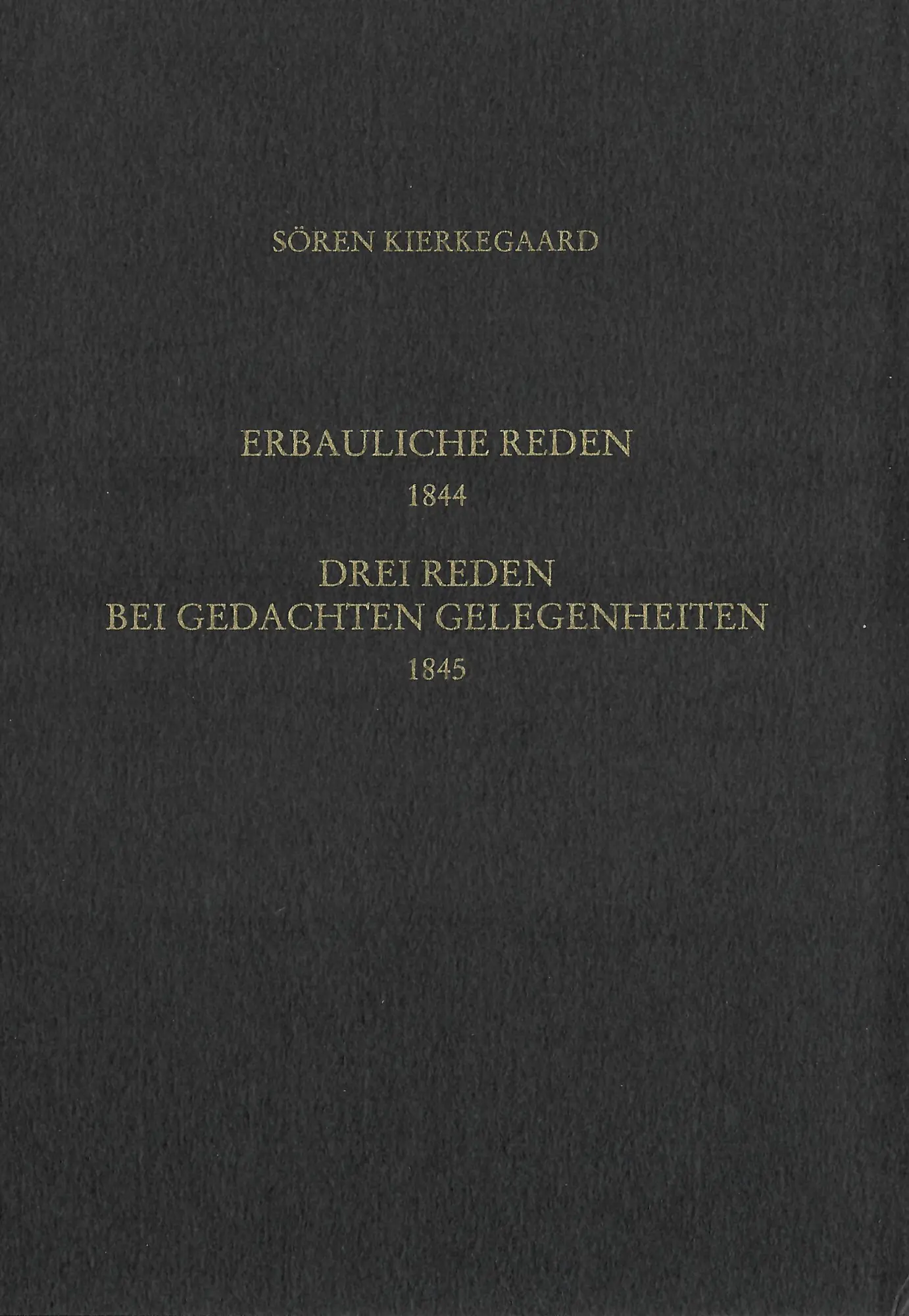 Cover: 9783936762181 | Vier erbauliche Reden 1844. Gesammelte Werke und Tagebücher. 13/14....