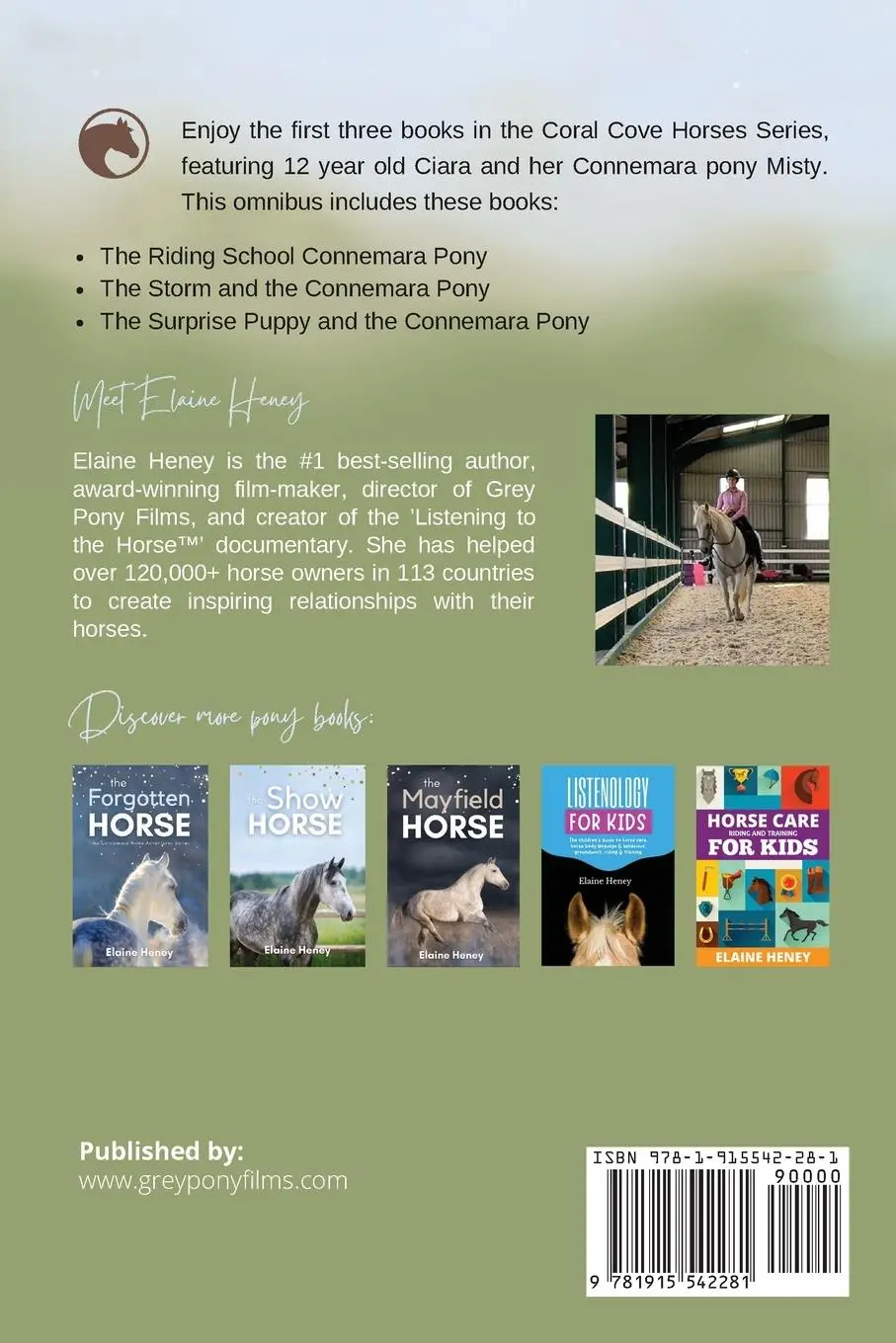 Rückseite: 9781915542281 | Ciara &amp; Misty's Connemara Pony Adventures The Coral Cove Horses...
