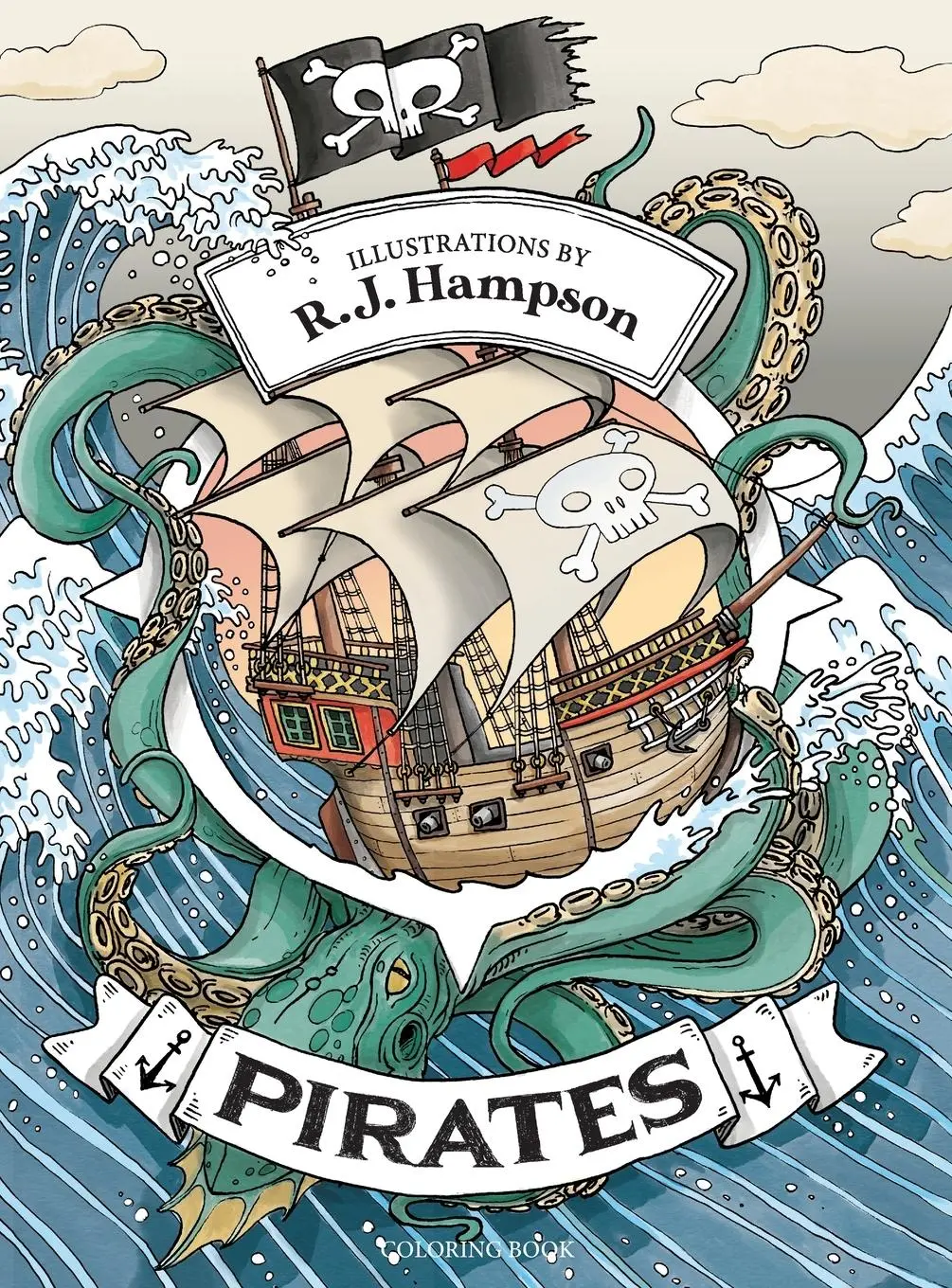 Cover: 9781922472281 | Pirates Coloring Book | R. J. Hampson | Buch | Englisch | 2023