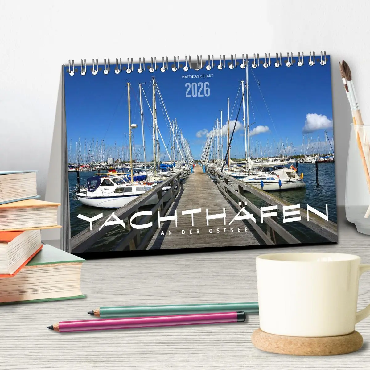 Bild: 9783457802281 | YACHTHÄFEN AN DER OSTSEE (Tischkalender 2026 DIN A5 quer), CALVENDO...