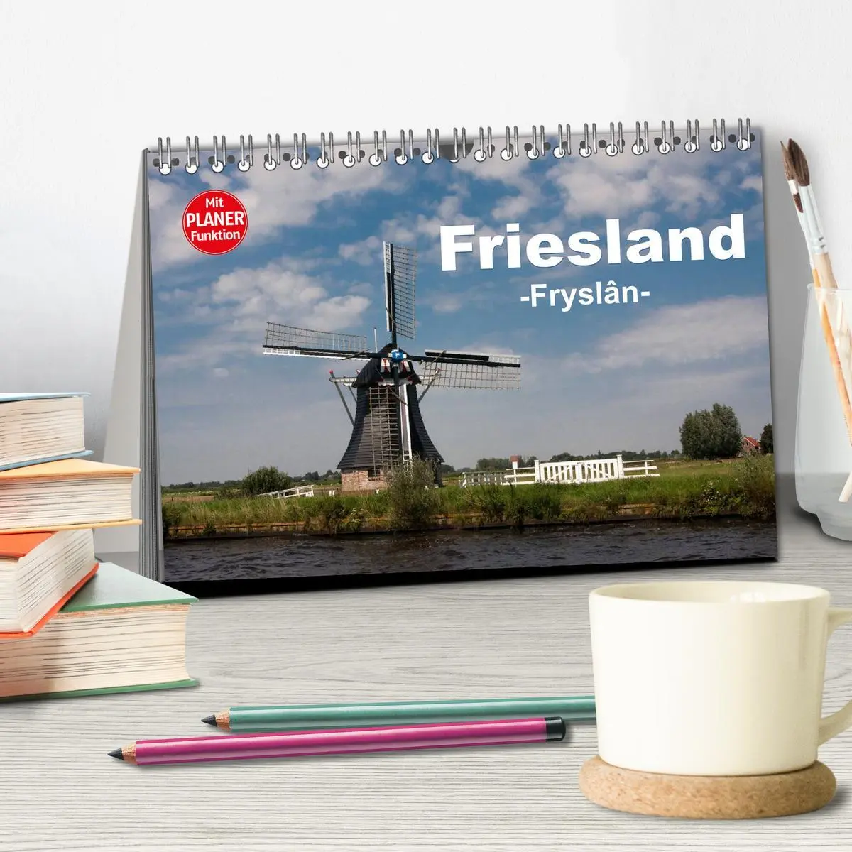 Bild: 9783457972281 | Friesland - Fryslan (Tischkalender 2026 DIN A5 quer), CALVENDO...