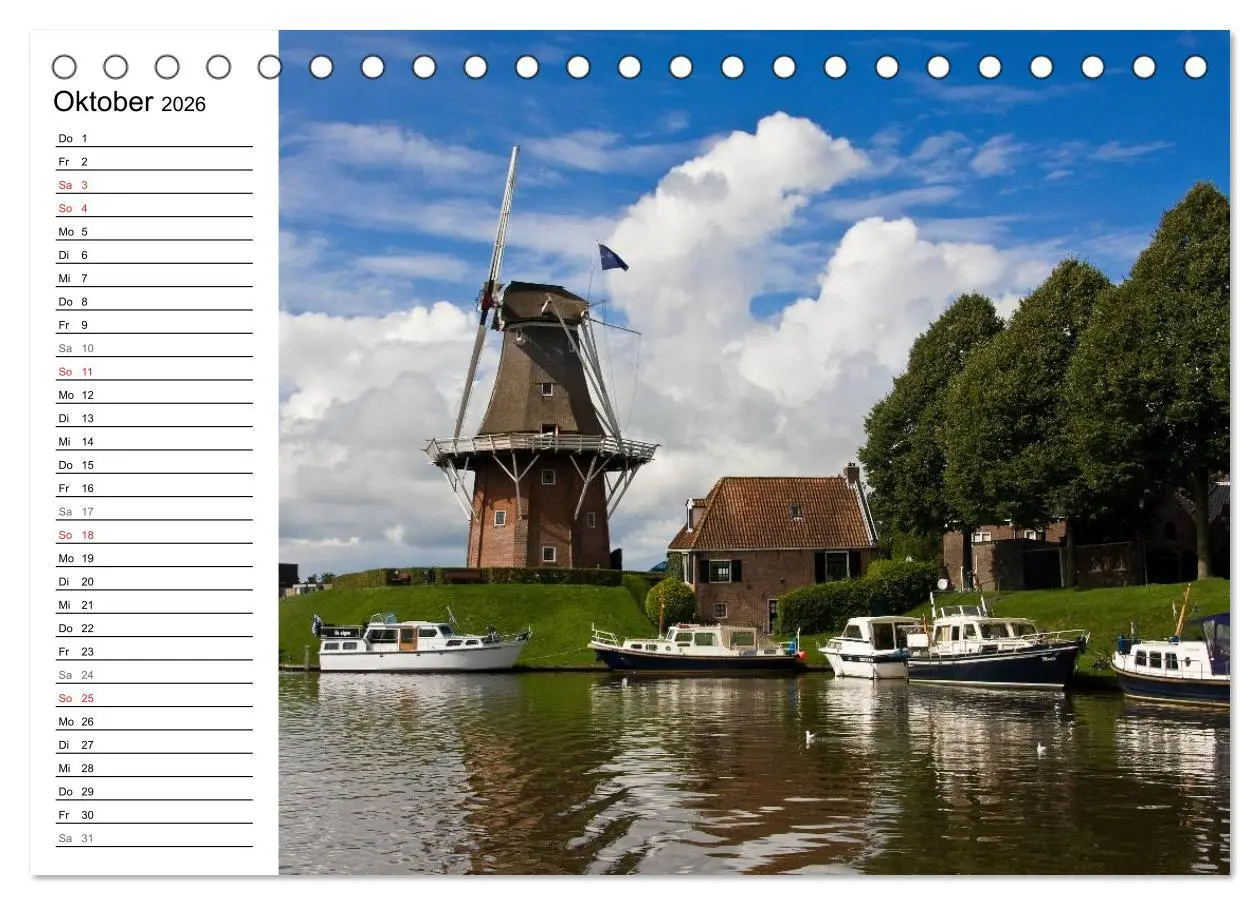Bild: 9783457972281 | Friesland - Fryslan (Tischkalender 2026 DIN A5 quer), CALVENDO...