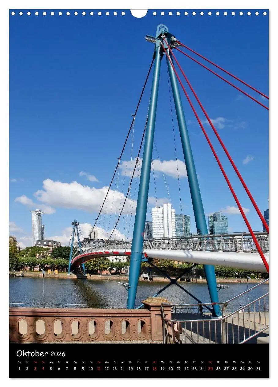 Bild: 9783516442281 | Frankfurt Highlights (Wandkalender 2026 DIN A3 hoch), CALVENDO...