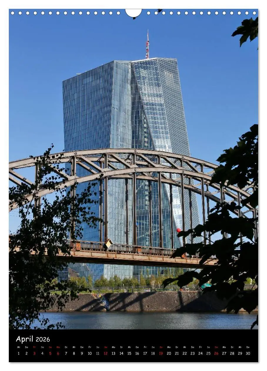 Bild: 9783516442281 | Frankfurt Highlights (Wandkalender 2026 DIN A3 hoch), CALVENDO...