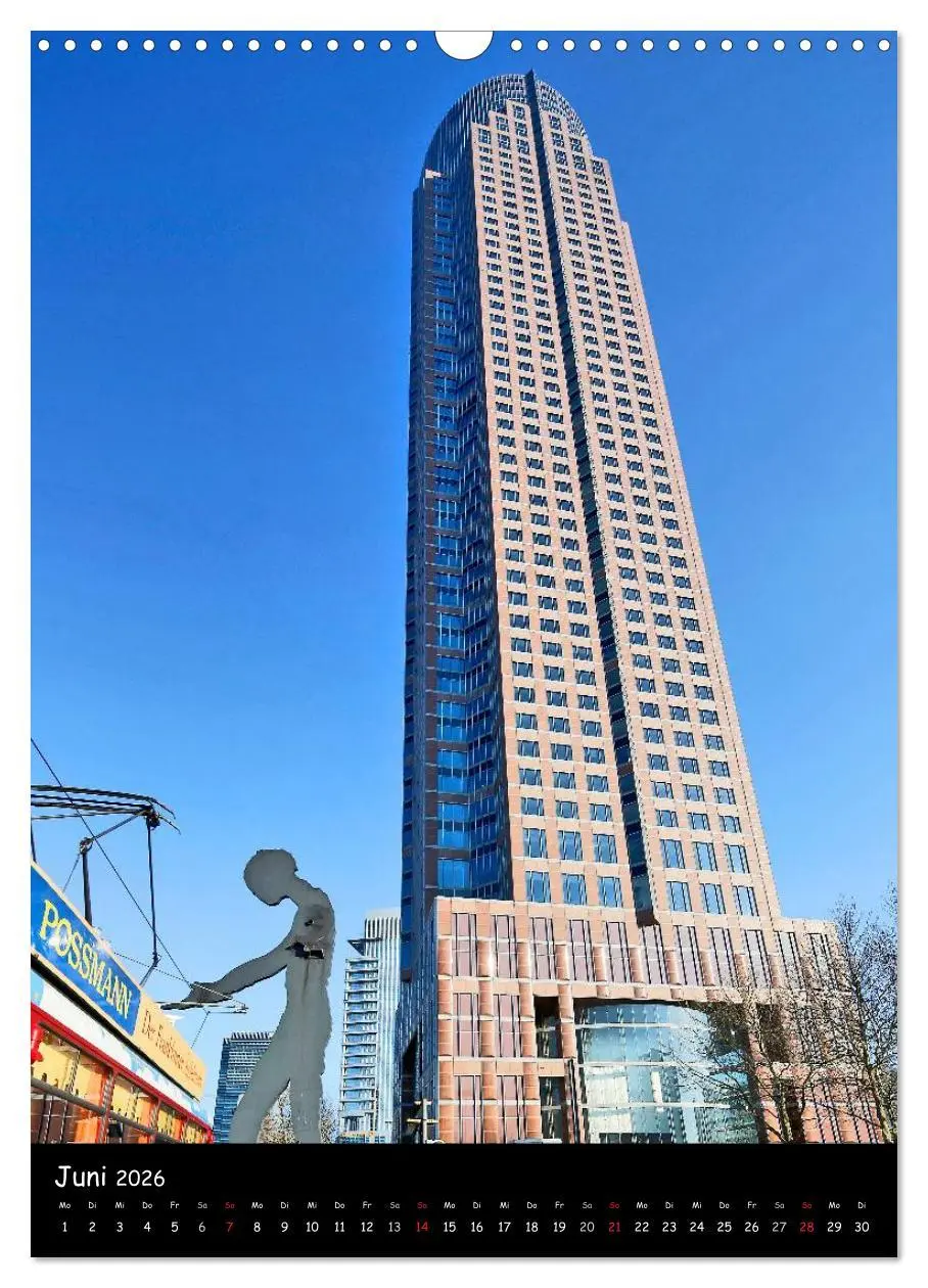 Bild: 9783516442281 | Frankfurt Highlights (Wandkalender 2026 DIN A3 hoch), CALVENDO...
