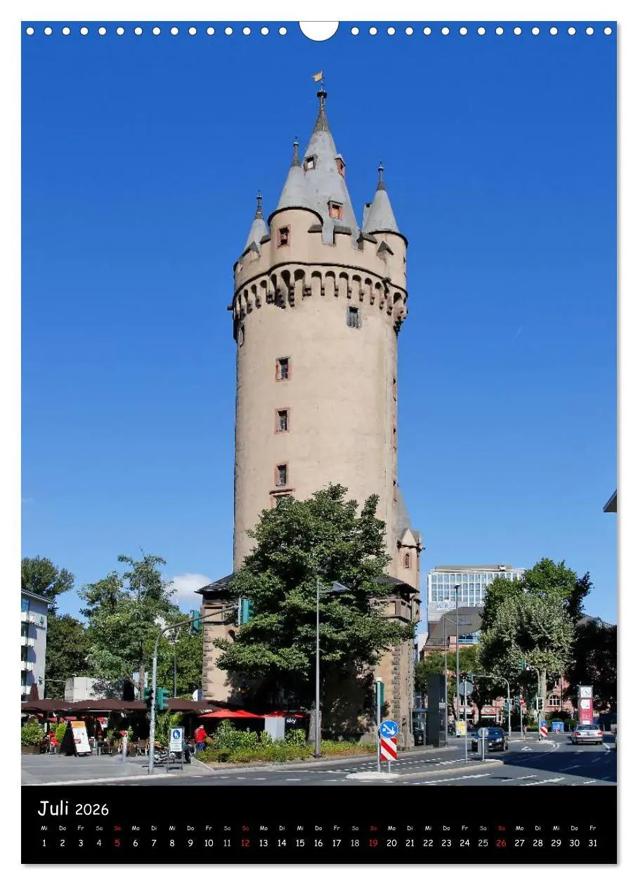 Bild: 9783516442281 | Frankfurt Highlights (Wandkalender 2026 DIN A3 hoch), CALVENDO...