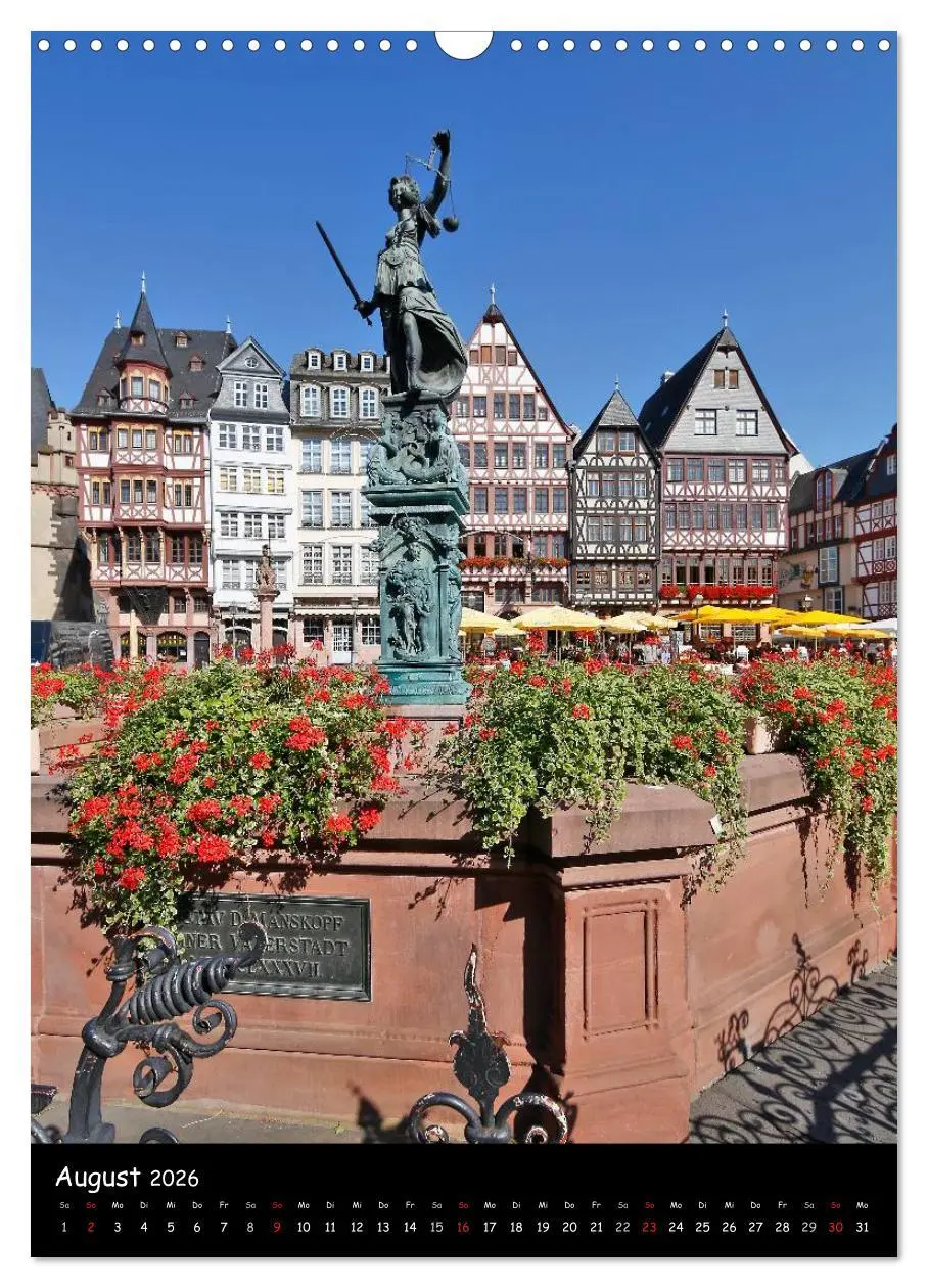 Bild: 9783516442281 | Frankfurt Highlights (Wandkalender 2026 DIN A3 hoch), CALVENDO...