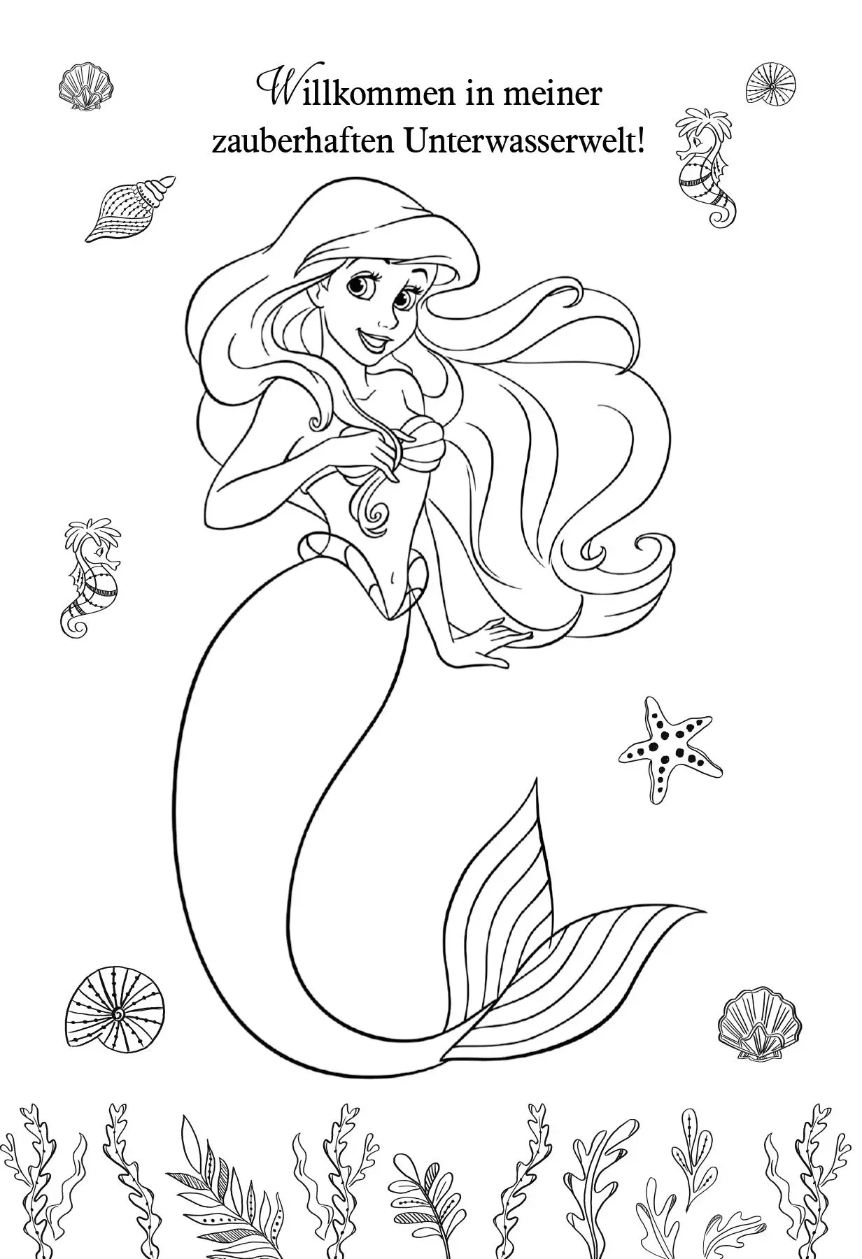 Bild: 9783833242281 | Disney Prinzessin: Arielle die Meerjungfrau - Zauberhafter Sticker-...