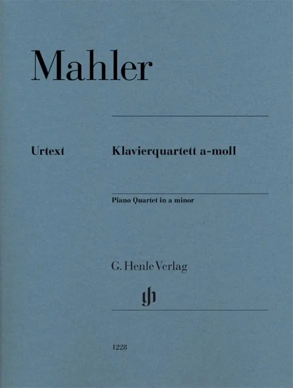 Cover: 9790201812281 | Klavierquartett a-moll. Partitur und Stimmen | Gustav Mahler | Buch