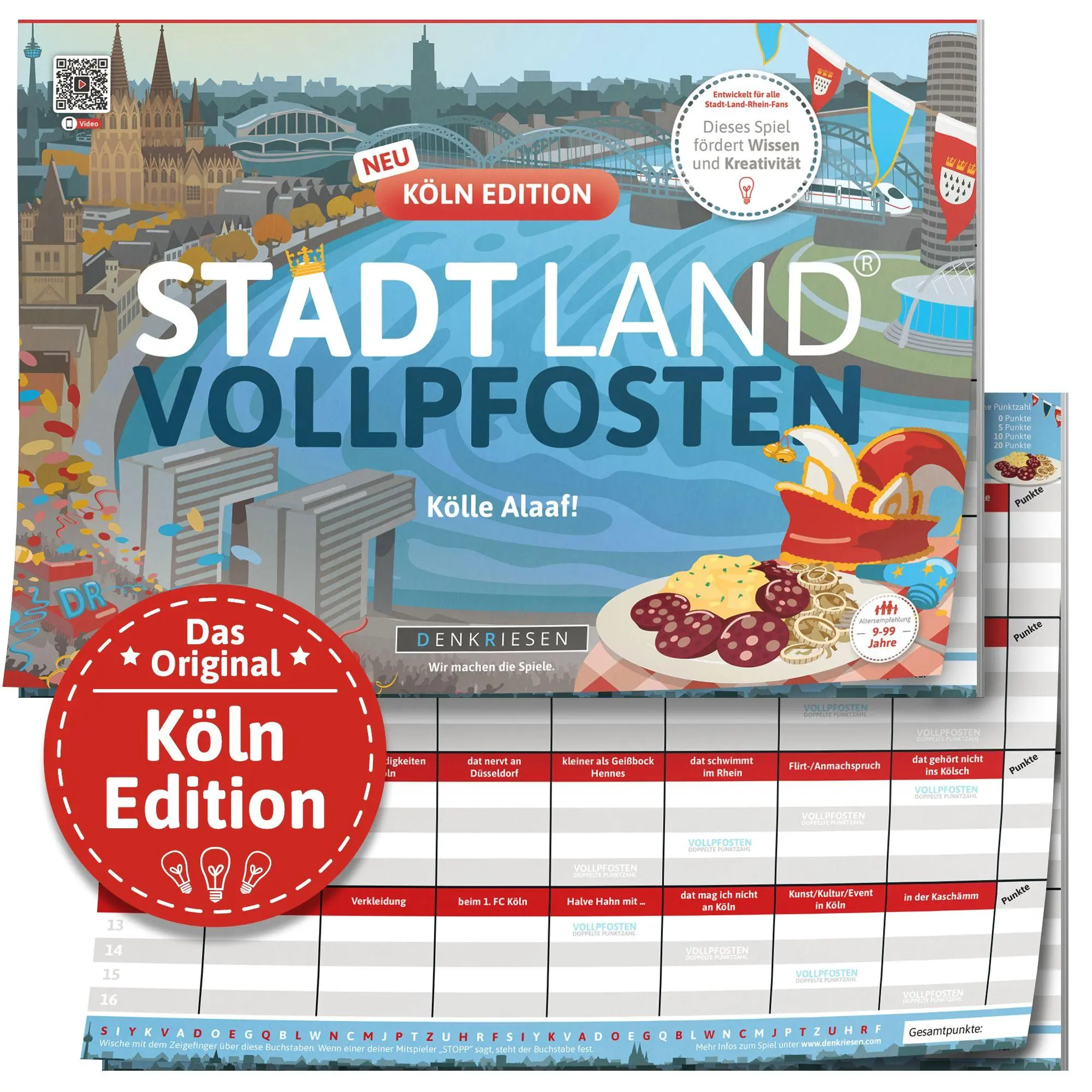 Cover: 4262494922381 | DENKRIESEN - STADT LAND VOLLPFOSTEN® - KÖLN EDITION - "Kölle...