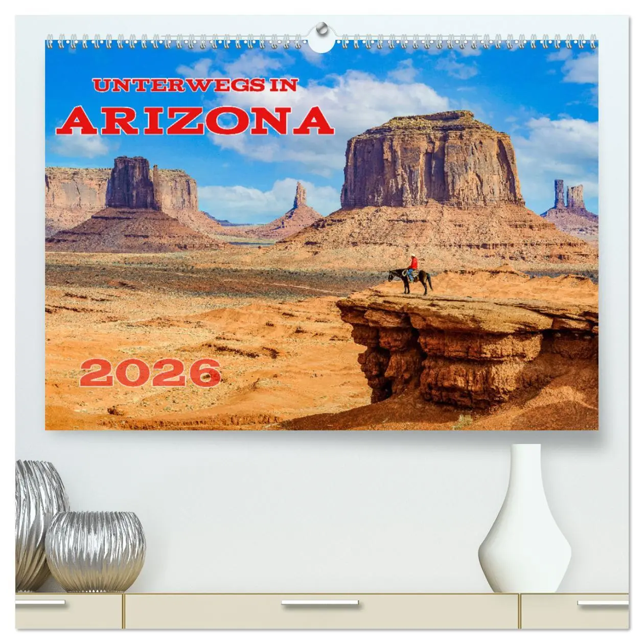 Cover: 9783457272381 | Unterwegs in ARIZONA (hochwertiger Premium Wandkalender 2026 DIN A2...