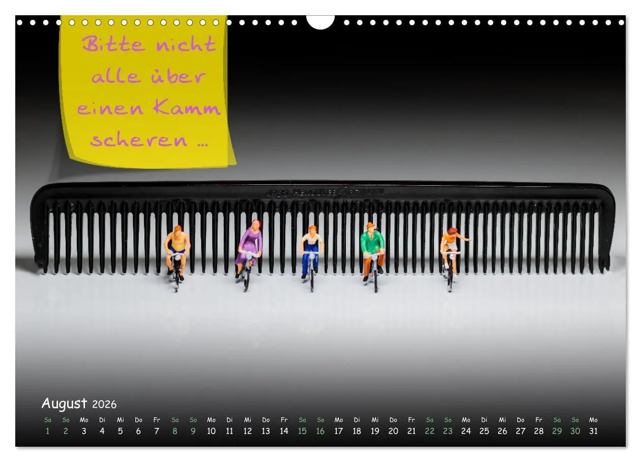 Bild: 9783457582381 | Hairliche Sprüche für alle Haareszeiten (Wandkalender 2026 DIN A3...