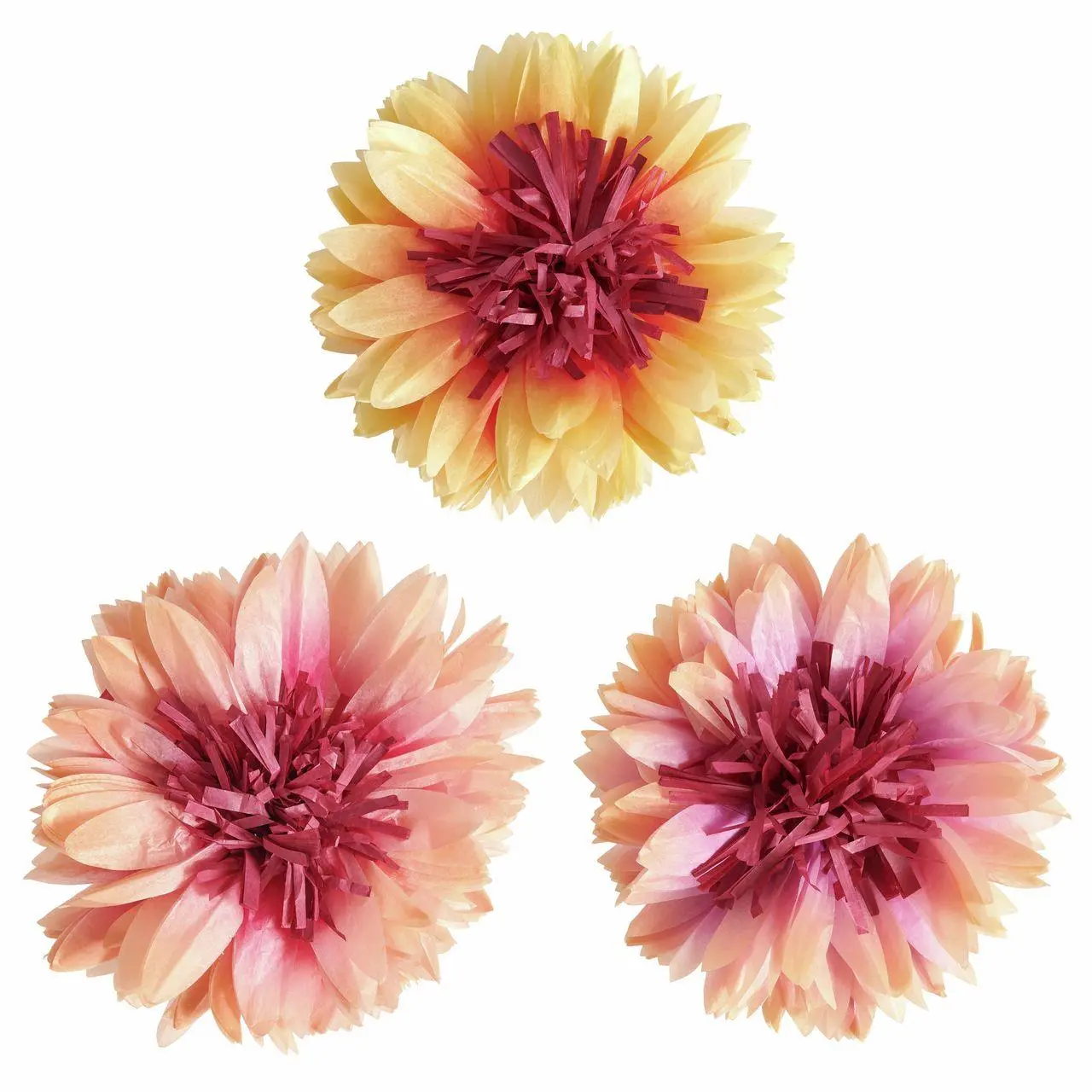 Seidenpapierblumen Sonnenhut, M, FSC MIX