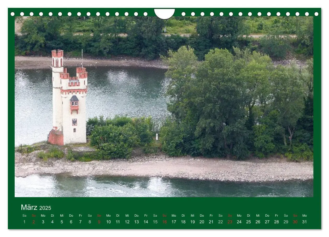 Bild: 9783435792481 | Im Rheingau (Wandkalender 2025 DIN A4 quer), CALVENDO Monatskalender