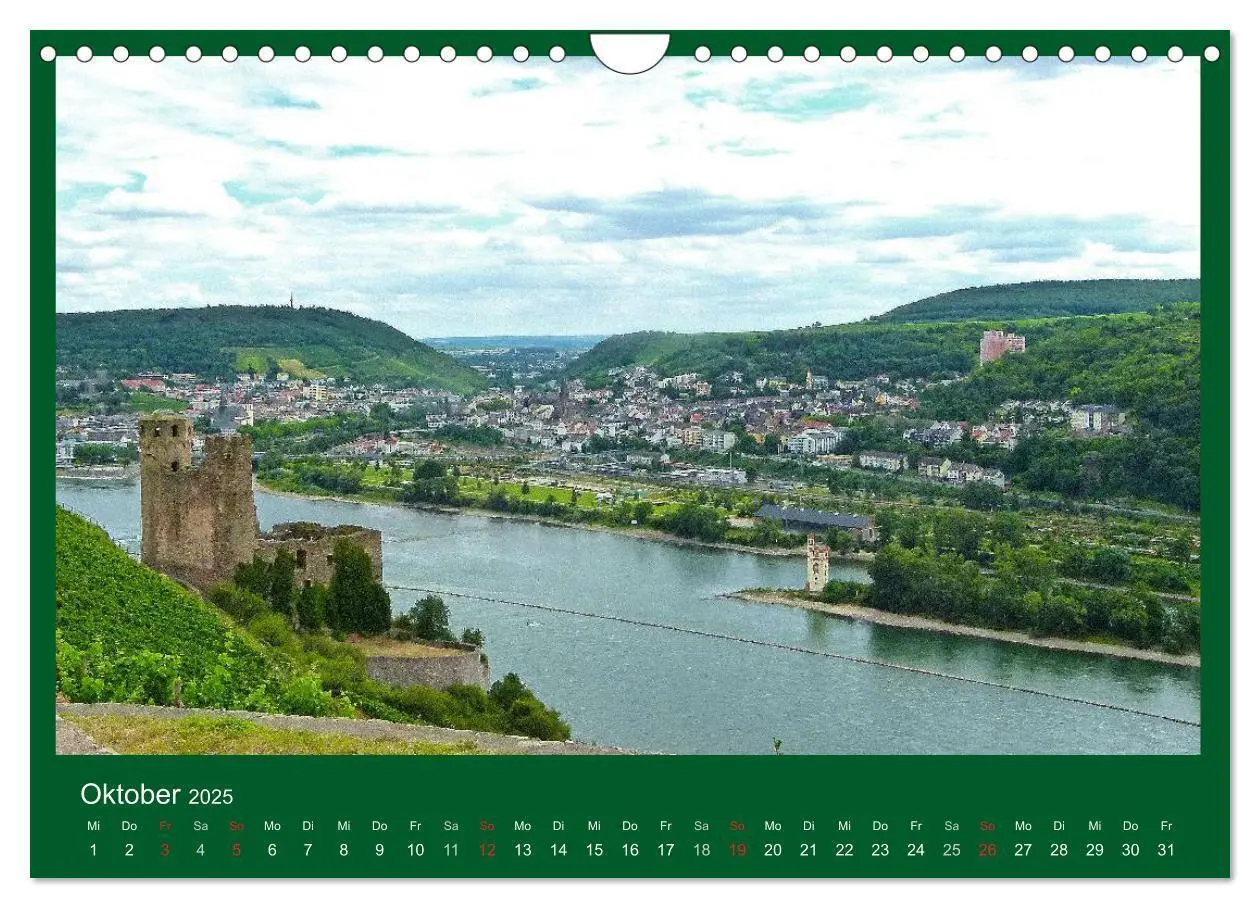 Bild: 9783435792481 | Im Rheingau (Wandkalender 2025 DIN A4 quer), CALVENDO Monatskalender