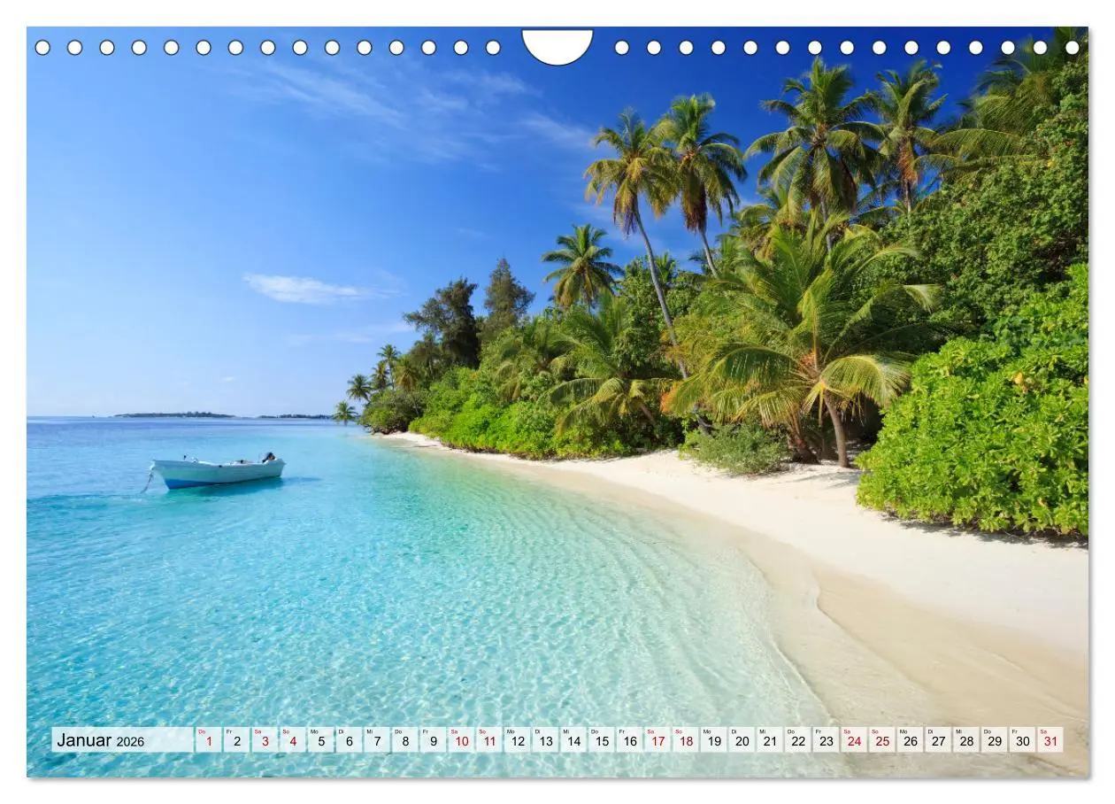 Bild: 9783457572481 | Malediven - Reise in ein Naturparadies (Wandkalender 2026 DIN A4...