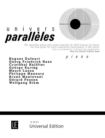 Cover: 9783702472481 | Univers parallèles, für Klavier | Anne-Lise Gastaldi (u. a.) | Buch