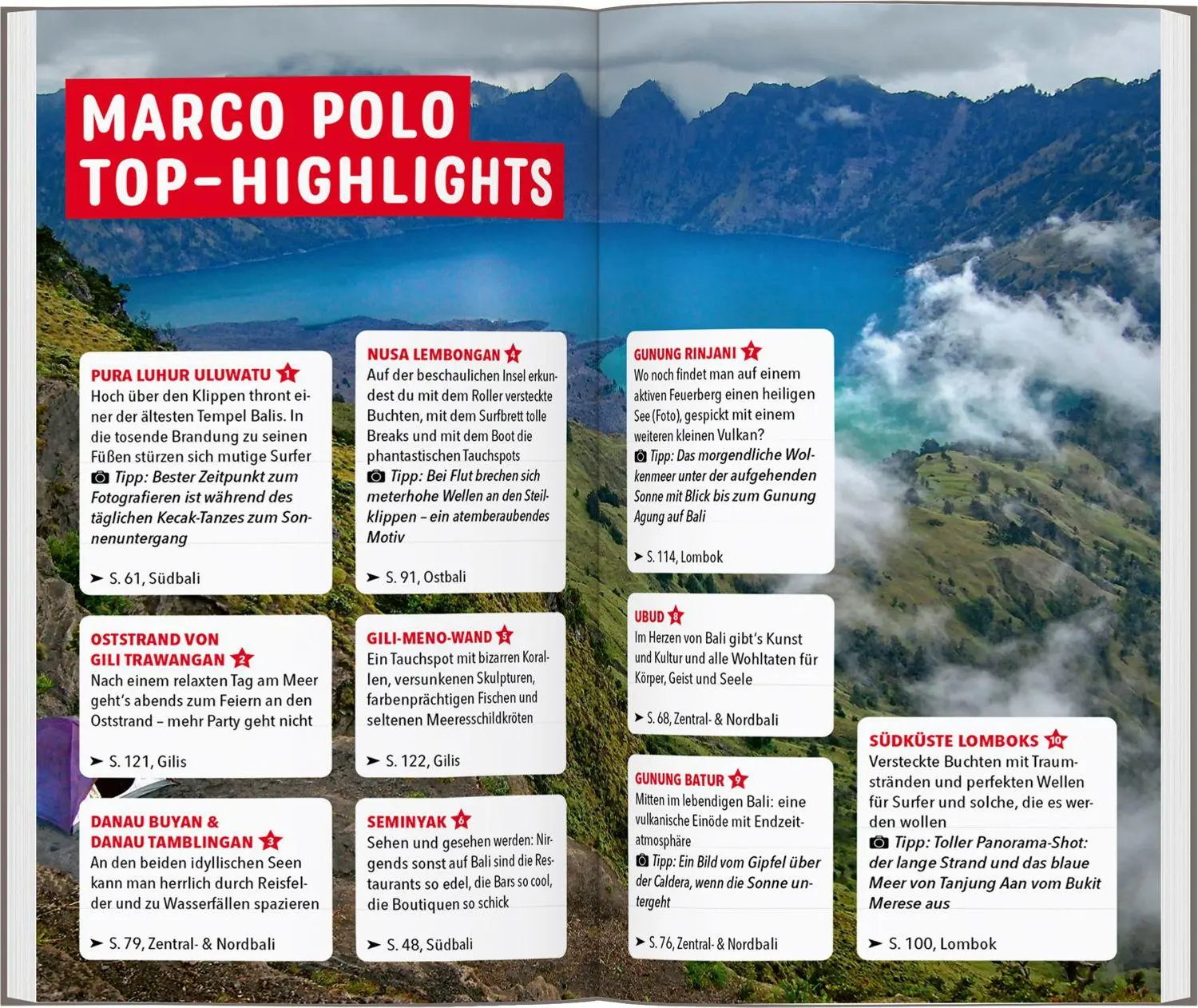 Bild: 9783829742481 | MARCO POLO Reiseführer Bali, Lombok, Gilis | Moritz Jacobi (u. a.)