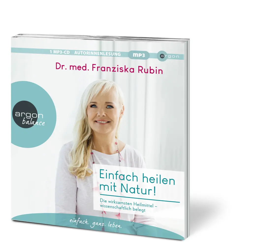 Rückseite: 9783839882481 | Einfach heilen mit Natur! | Franziska Rubin | MP3 | 1 Audio-CD | 2022