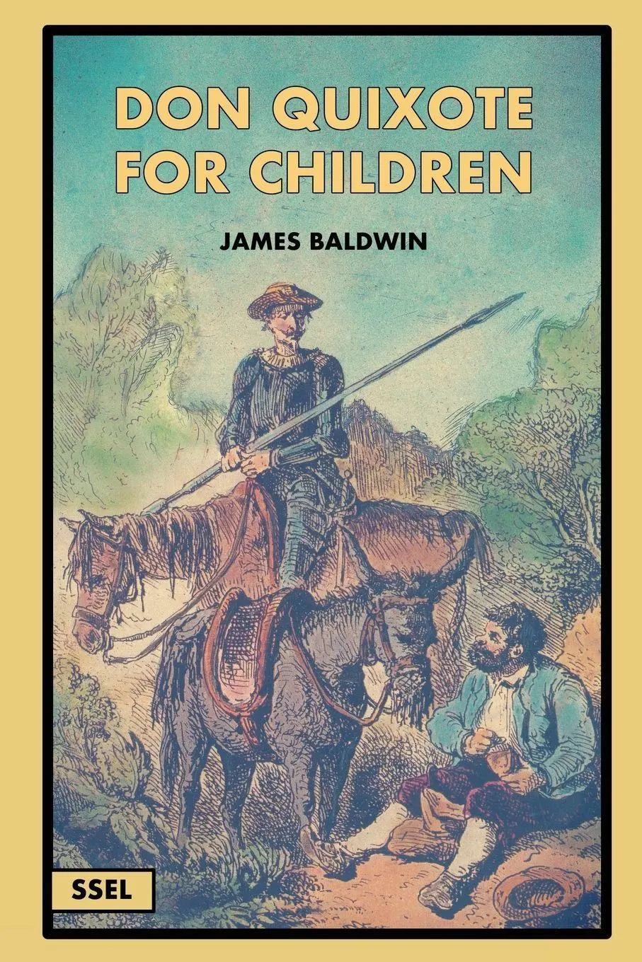 Cover: 9791029912481 | Don Quixote for Children (Illustrated) | Easy to Read Layout | Baldwin