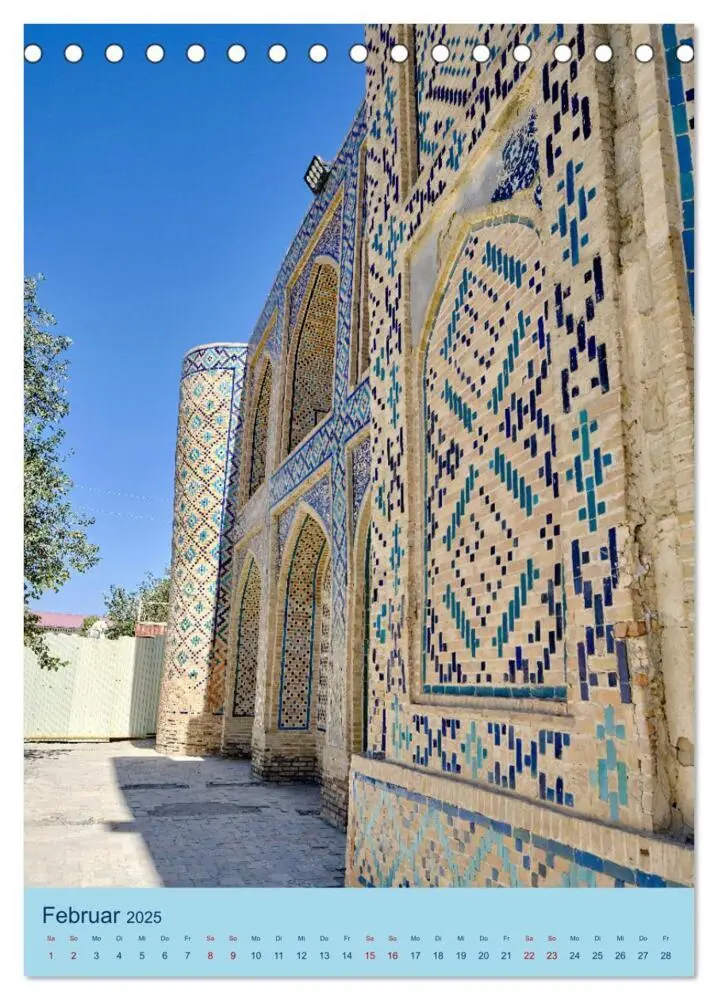 Bild: 9783435852581 | Usbekistan - Historische Architektur (Tischkalender 2025 DIN A5...