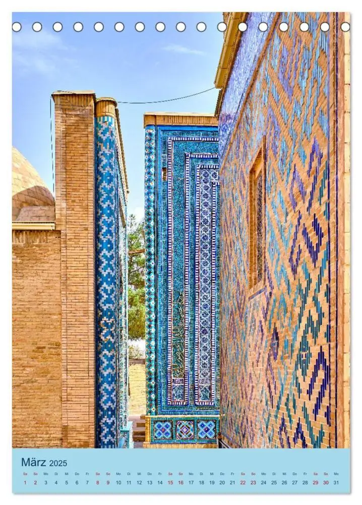 Bild: 9783435852581 | Usbekistan - Historische Architektur (Tischkalender 2025 DIN A5...
