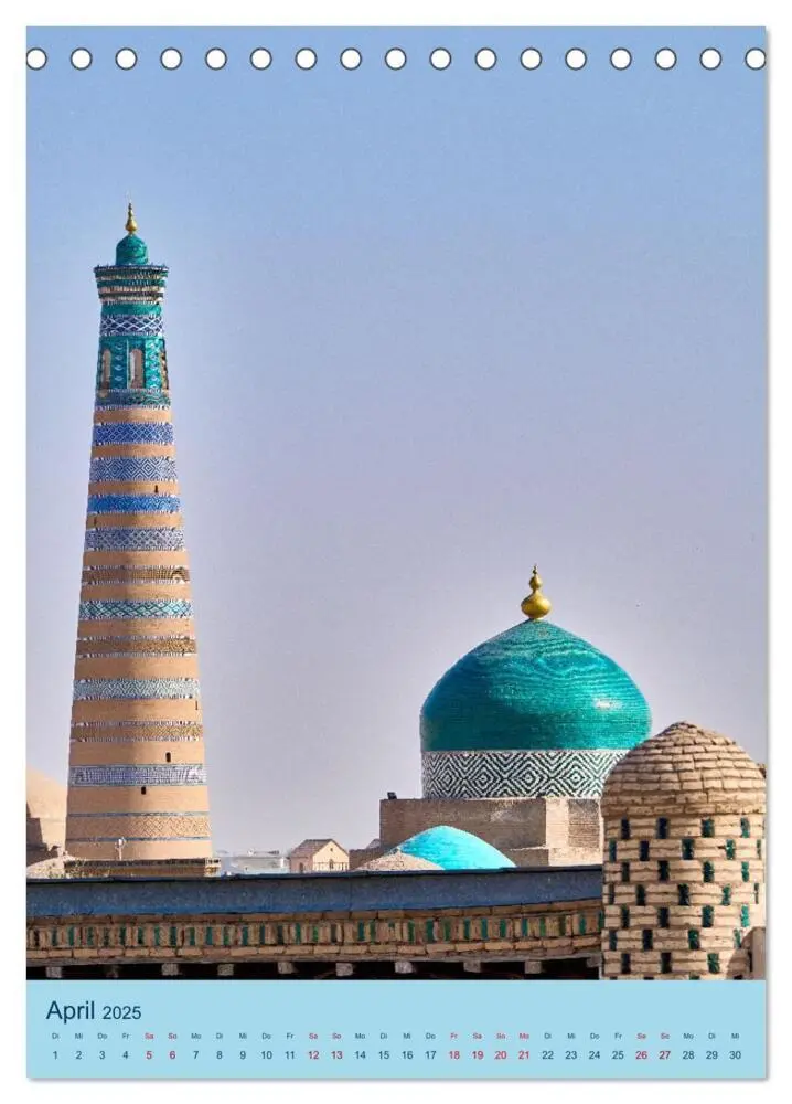 Bild: 9783435852581 | Usbekistan - Historische Architektur (Tischkalender 2025 DIN A5...