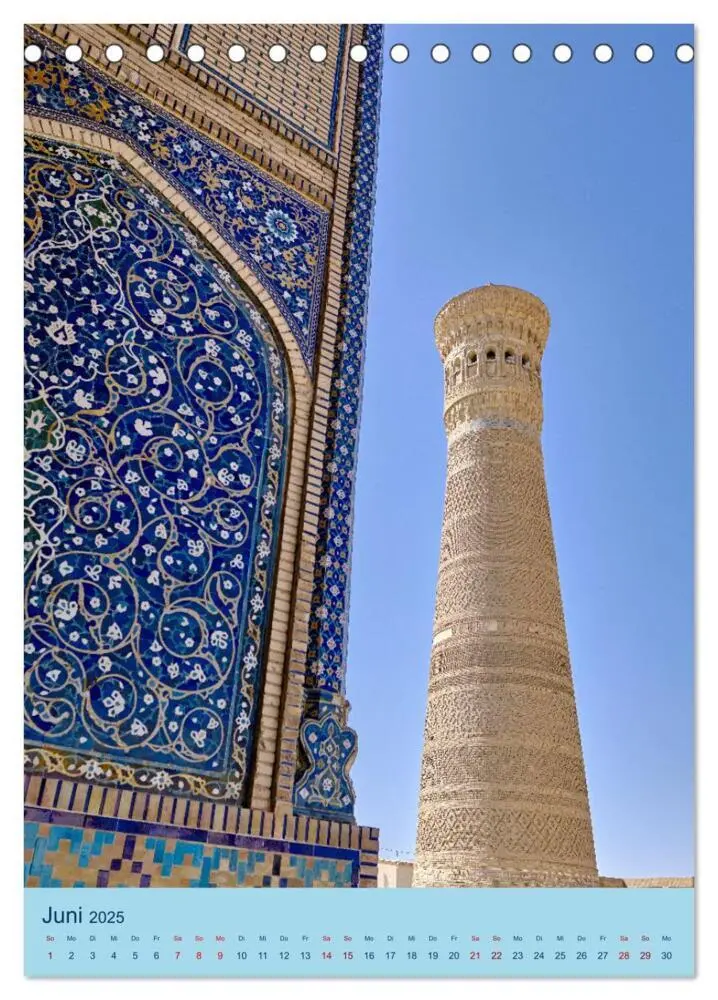Bild: 9783435852581 | Usbekistan - Historische Architektur (Tischkalender 2025 DIN A5...