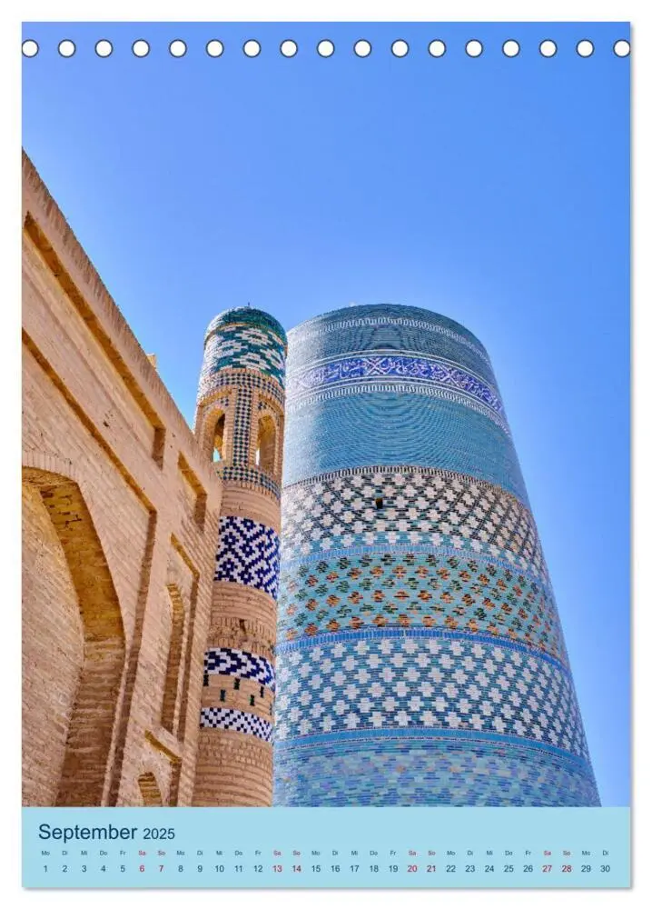Bild: 9783435852581 | Usbekistan - Historische Architektur (Tischkalender 2025 DIN A5...