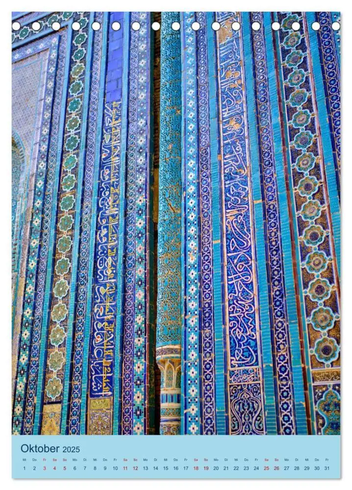 Bild: 9783435852581 | Usbekistan - Historische Architektur (Tischkalender 2025 DIN A5...