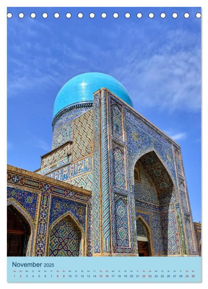 Bild: 9783435852581 | Usbekistan - Historische Architektur (Tischkalender 2025 DIN A5...