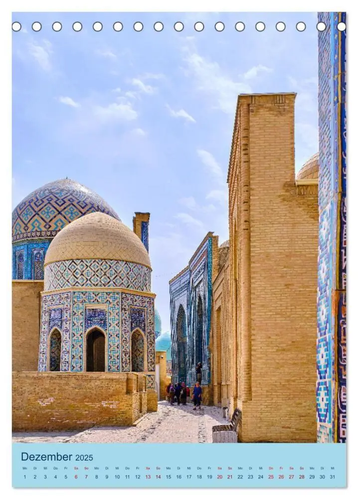 Bild: 9783435852581 | Usbekistan - Historische Architektur (Tischkalender 2025 DIN A5...