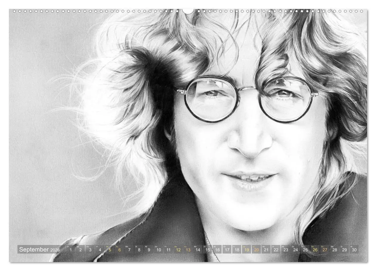 Bild: 9783457942581 | Hollywood Ikonen in Bleistift (Wandkalender 2026 DIN A2 quer),...