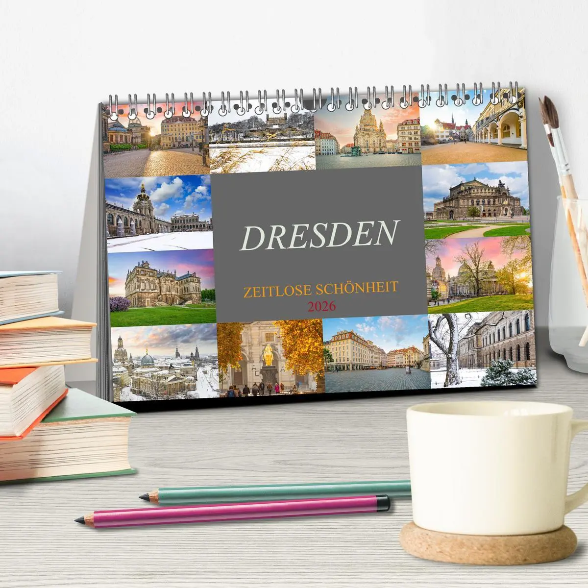 Bild: 9783516412581 | Dresden - zeitlose Schönheit (Tischkalender 2026 DIN A5 quer),...